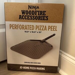 Ninja Woodfire Perforated Pizza Peel XSKOPPL for OO100 Series Outdoor Oven New